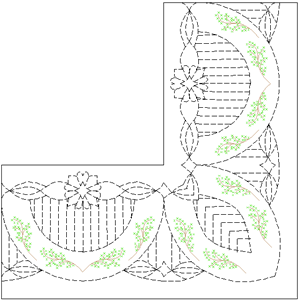 (image for) BORDER PATTERN 192 - Click Image to Close